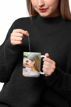 Preview: Keramiktasse mit Wunschdruck