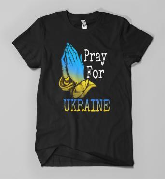 T-Shirt Pray vor Ukraine