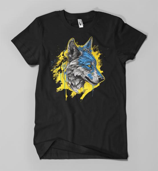 T-Shirt Ukraine Wolf 3