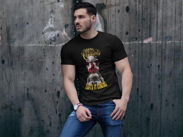 Funshirt SANTA IS COMMING